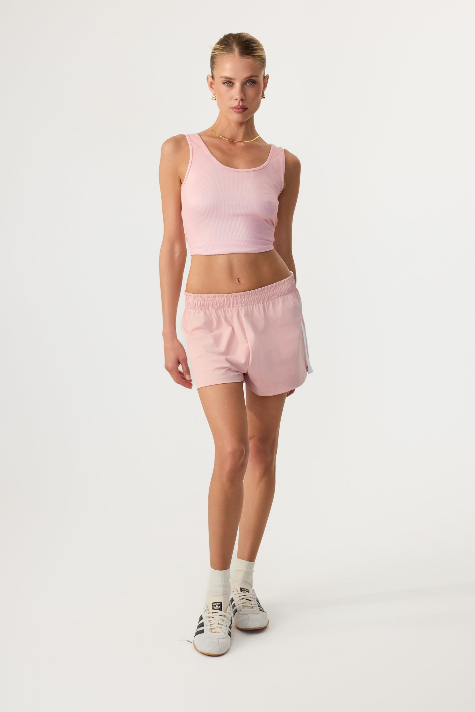 Essential Organic Cotton Tank Top Pink - Eco-Certified
