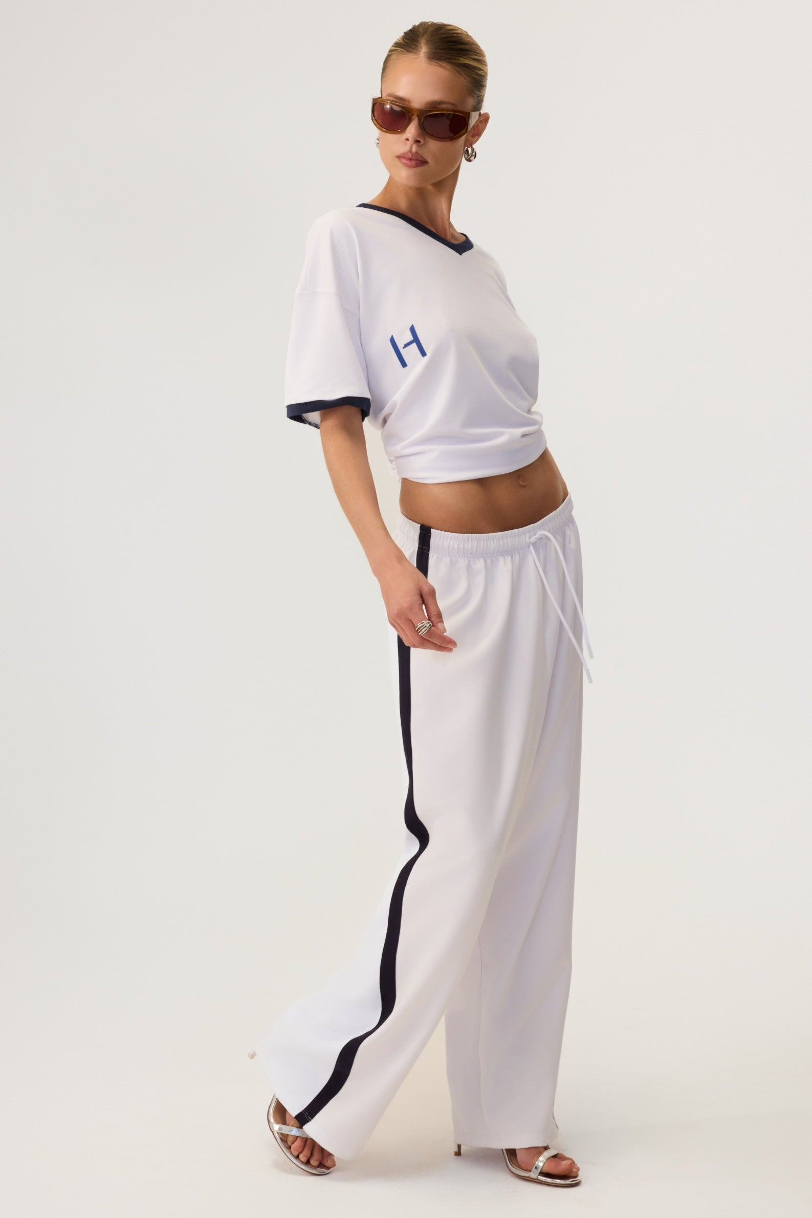 Rugby Jersey Top White - Eco-Certified