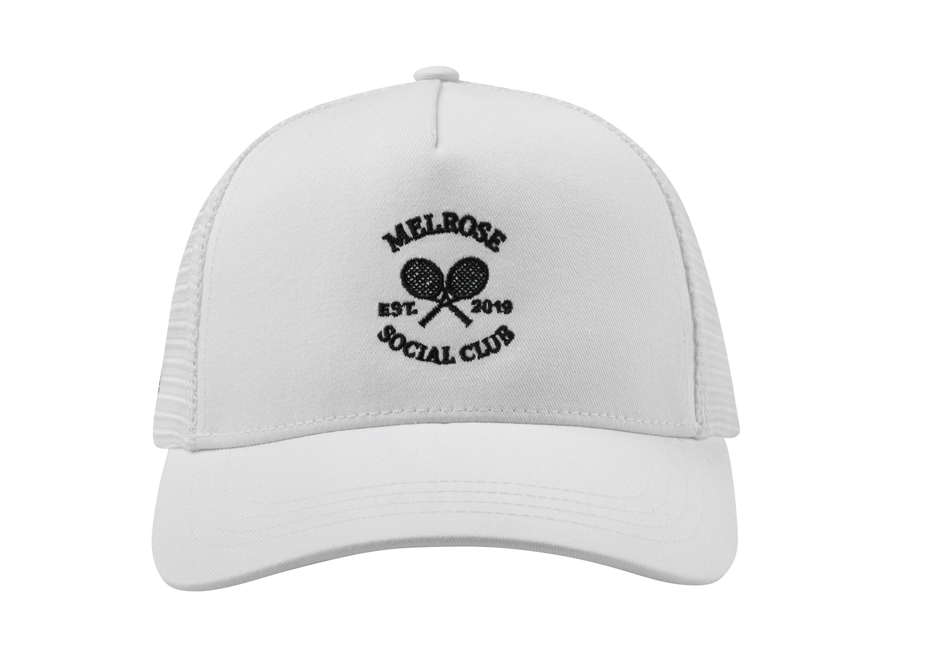 Melrose Social Club Trucker Hat White - Eco-Certified