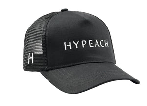 HYPEACH Trucker Hat Black - Eco-Certified