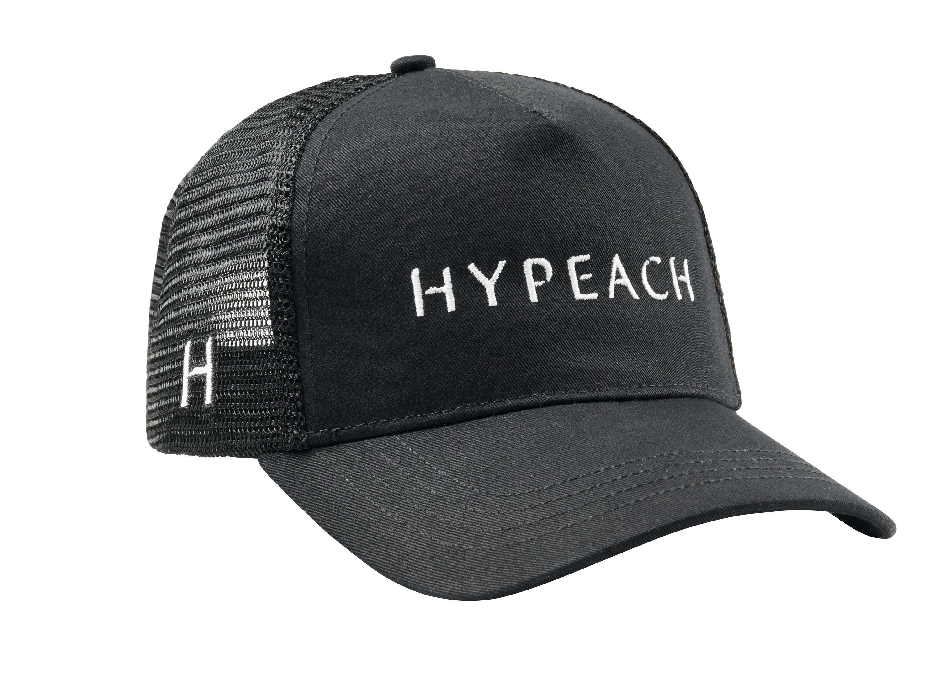 HYPEACH Trucker Hat Black - Eco-Certified