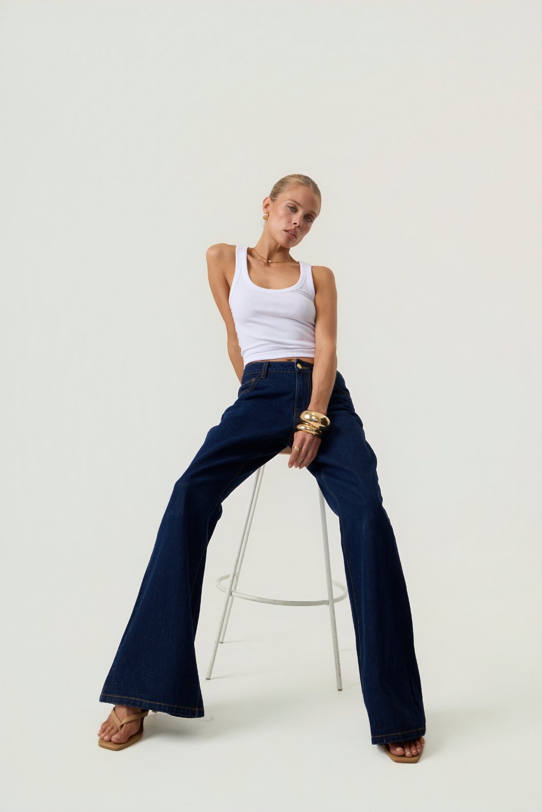 HYPEACH Flare Denim Indigo Eco-Certified