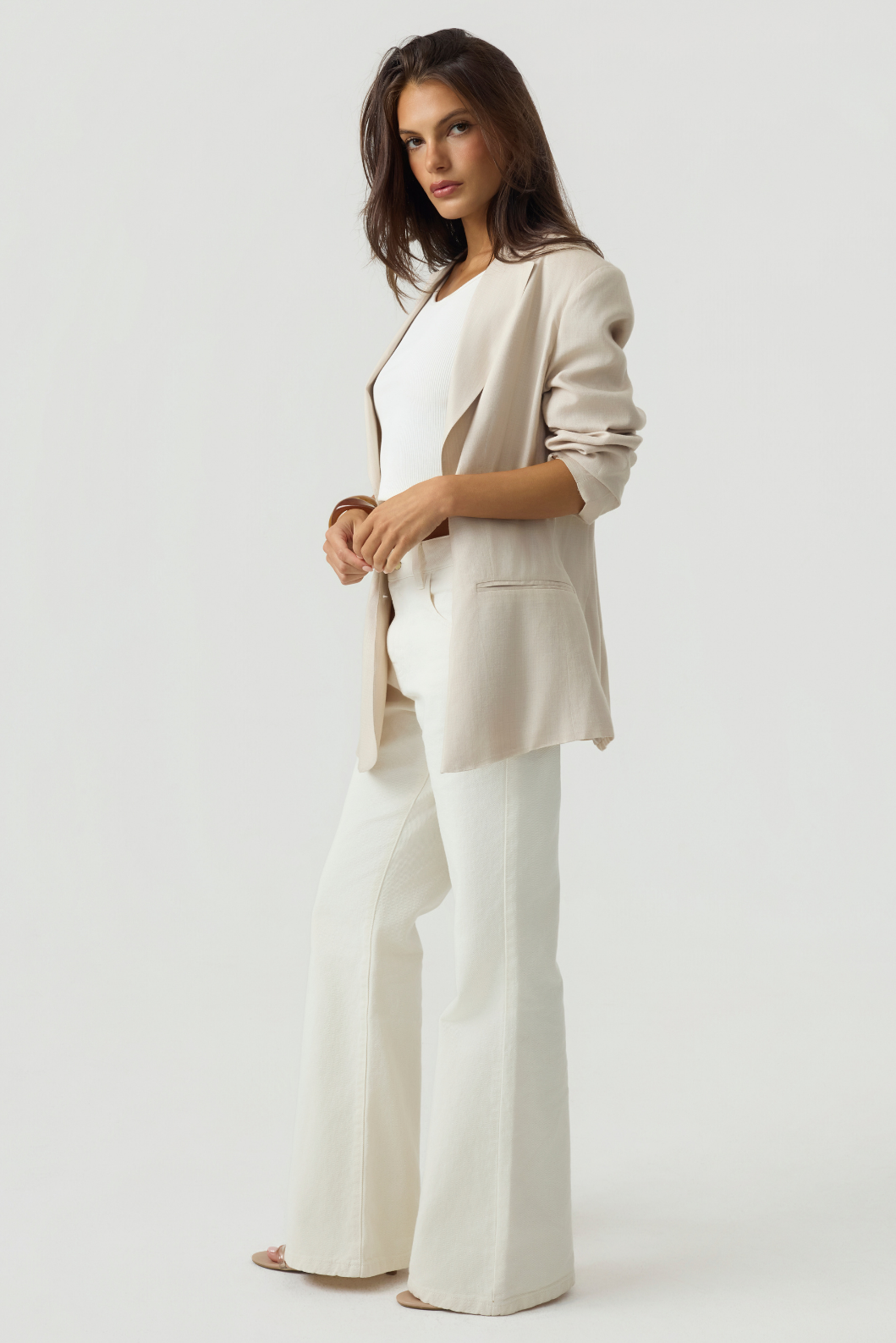 HYPEACH Flare Denim Ivory Eco-Certified