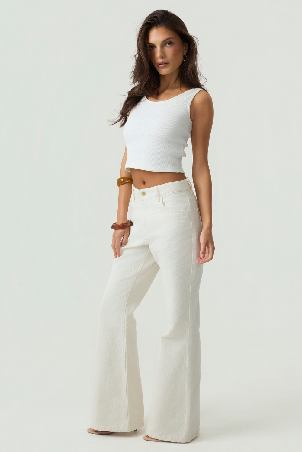 HYPEACH Flare Denim Ivory Eco-Certified