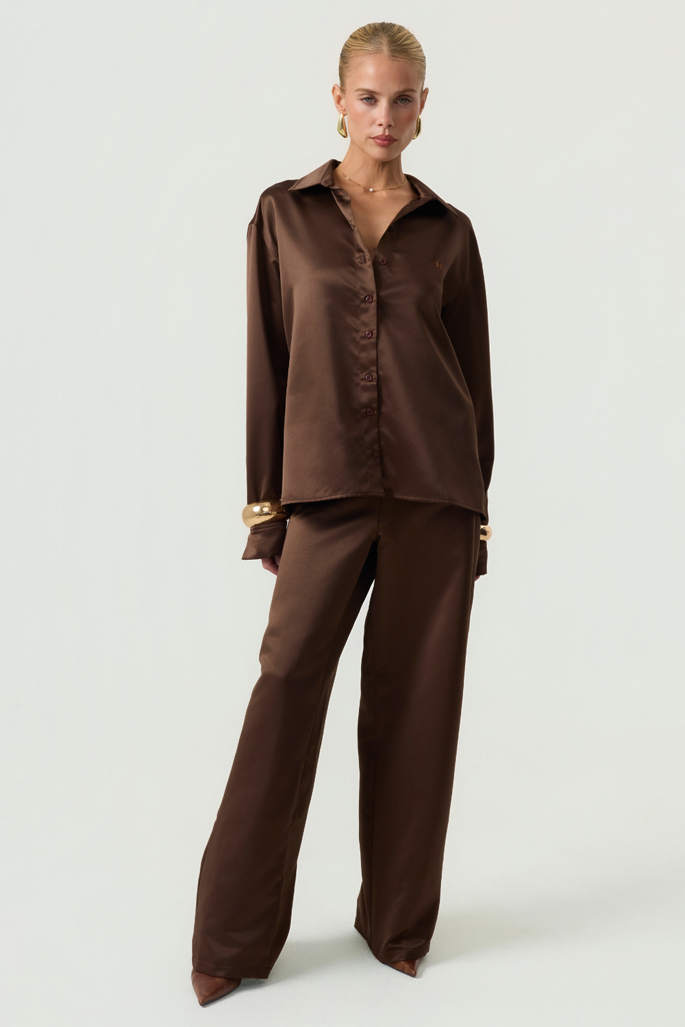 The Weekend Oversized Blouse Eco-Certified