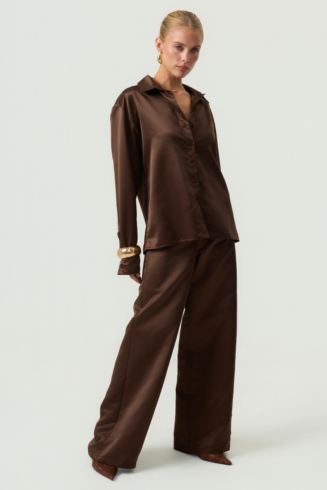 The Weekend Oversized Blouse Eco-Certified