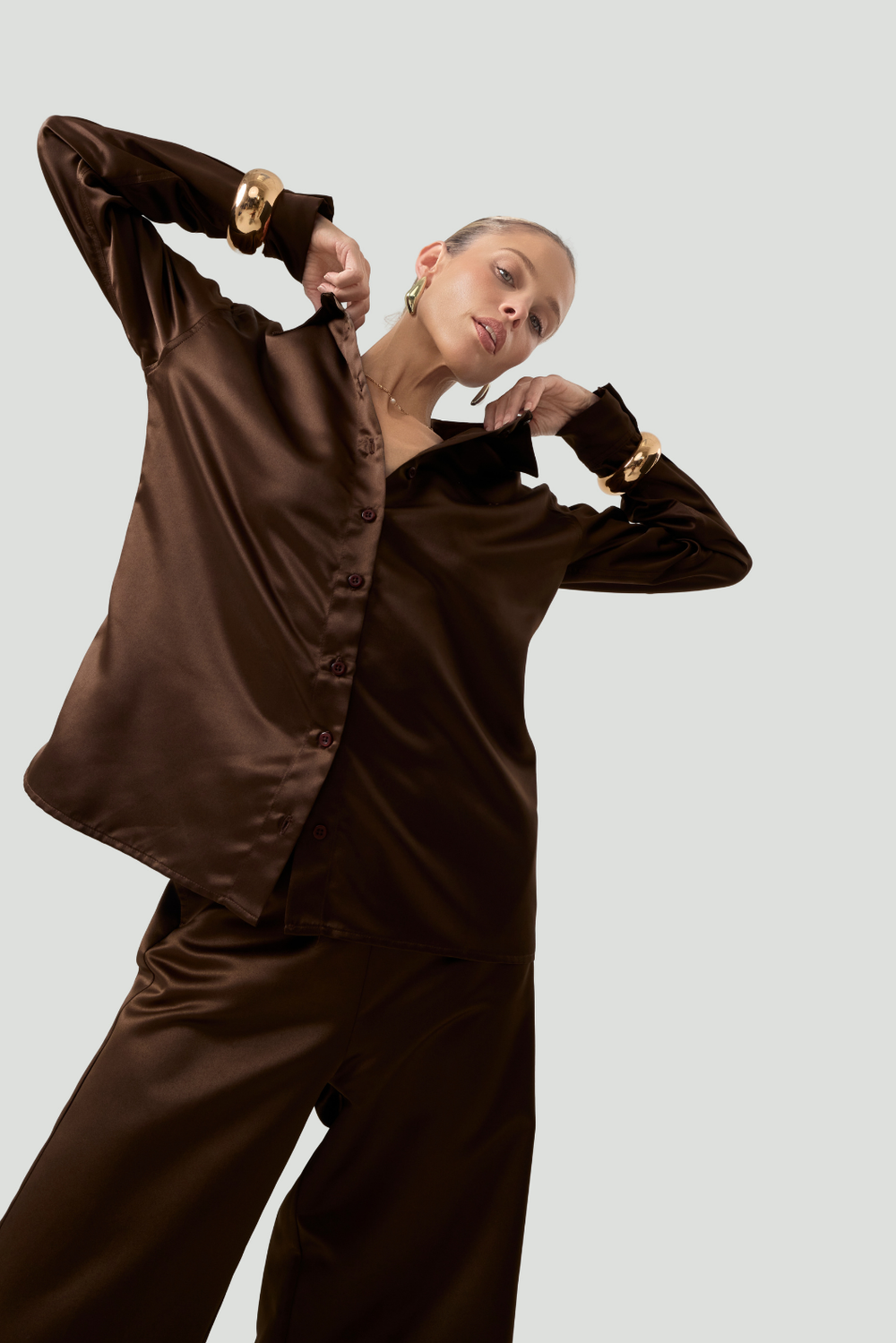 The Weekend Oversized Blouse Eco-Certified