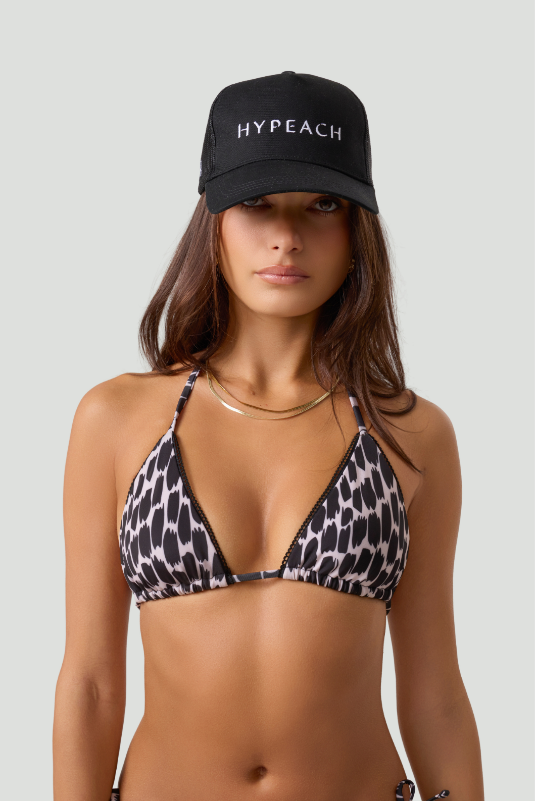 Lola Leopard Bikini Top Eco-Certified