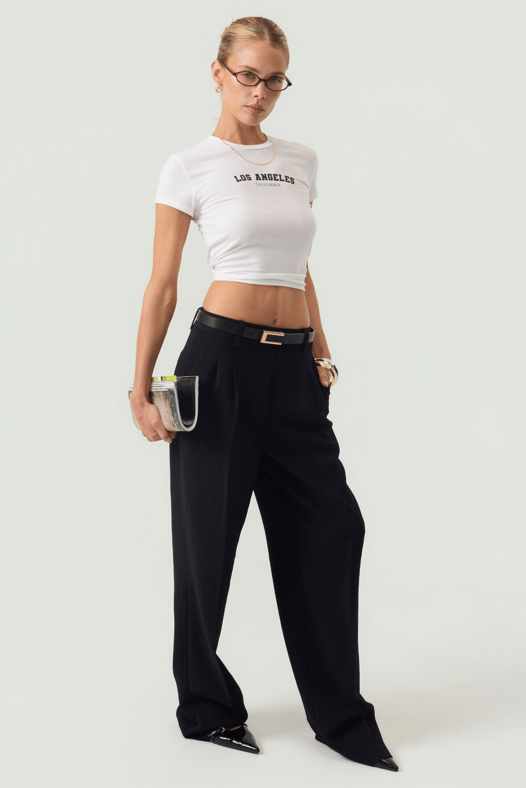 Essential Baby Tee L.A. White Eco-Certified