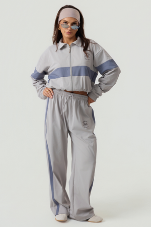 Melrose Social Club Track Pants Grey Eco-Certified