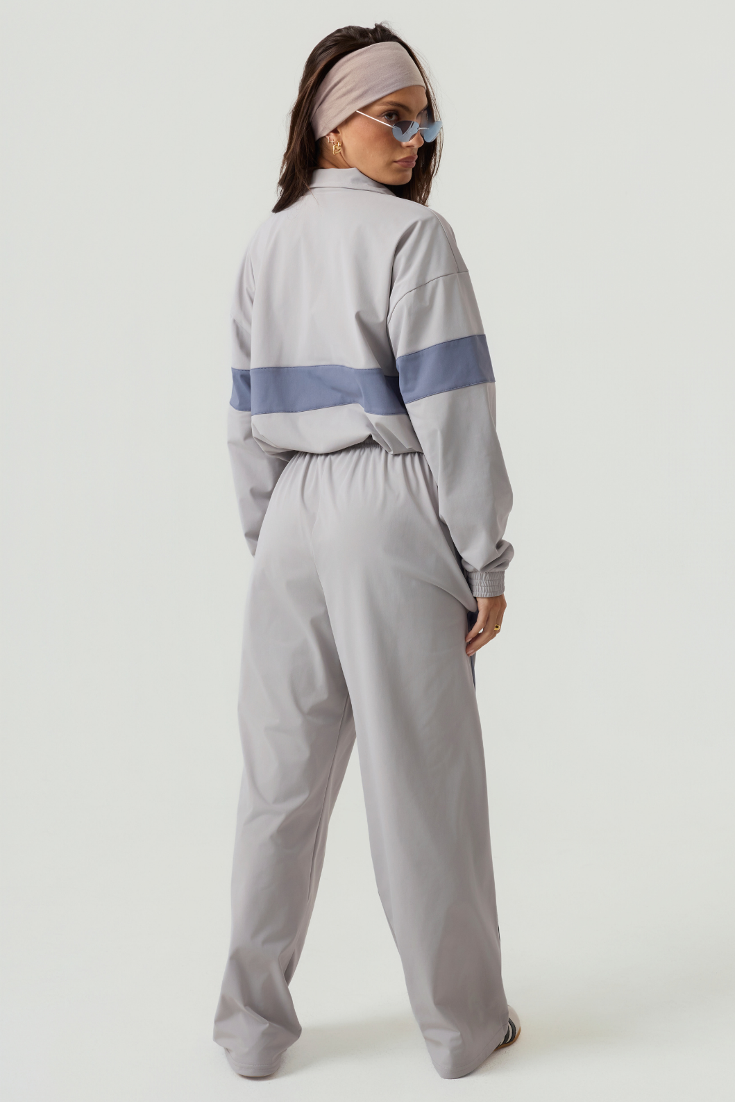 Melrose Social Club Track Jacket Grey Eco-Certified