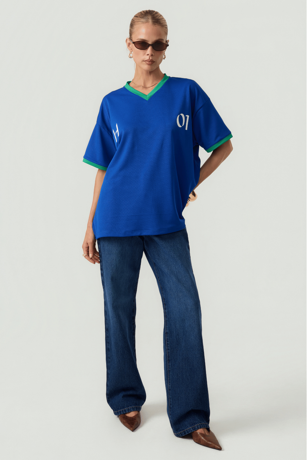 HYPEACH Rugby Jersey Blue Eco-Certified