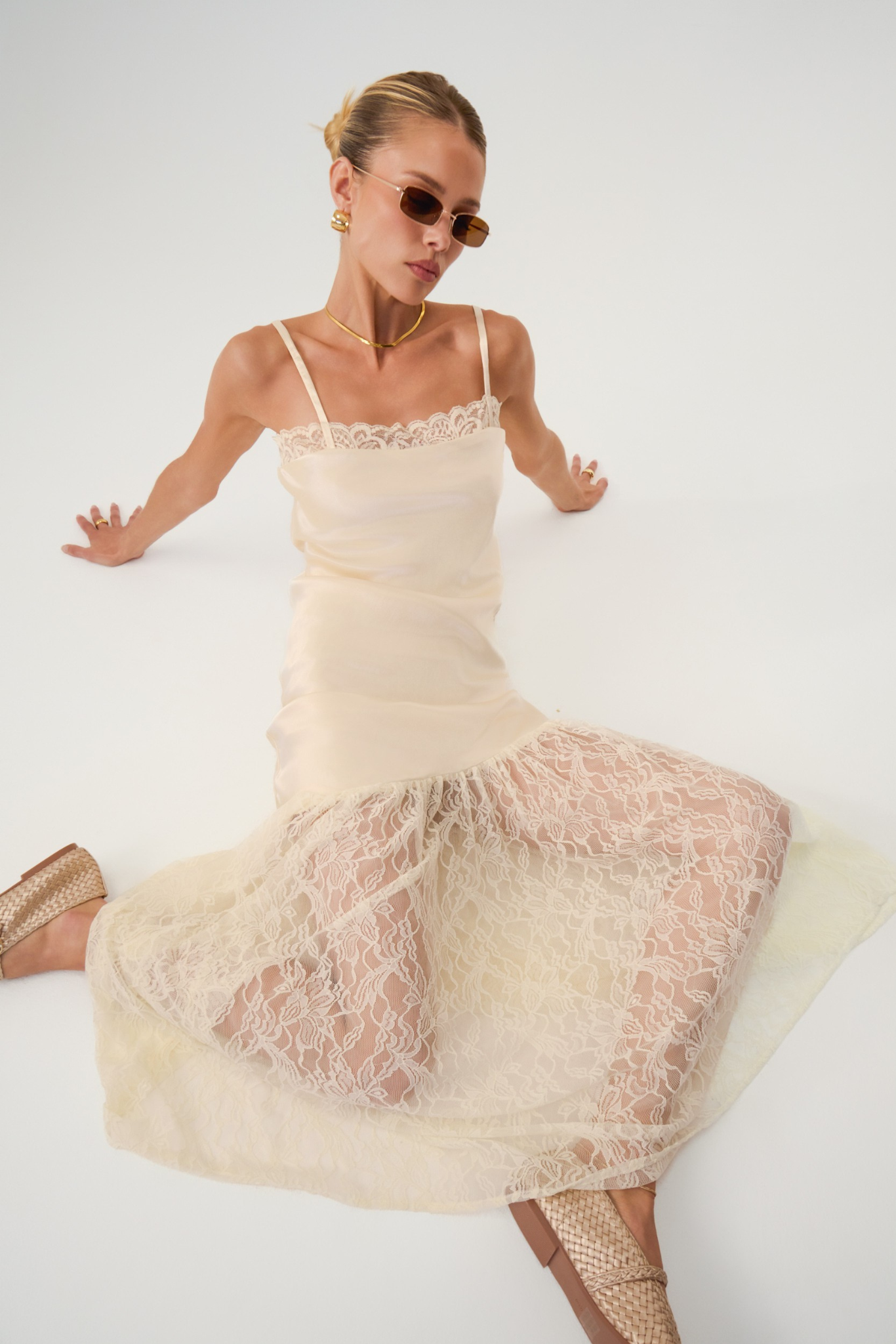 Catalina Maxi Dress Yellow