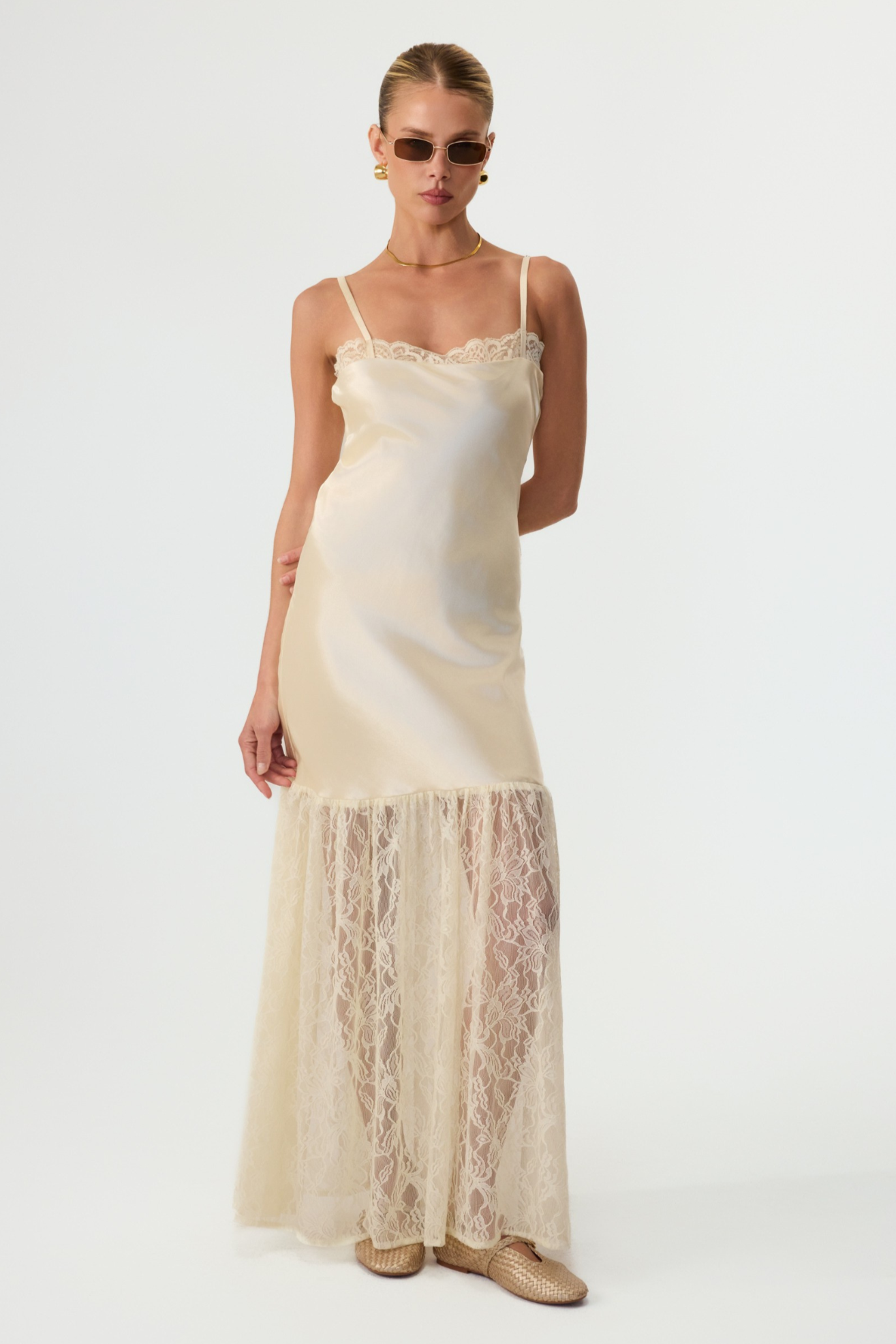 Catalina Maxi Dress Yellow