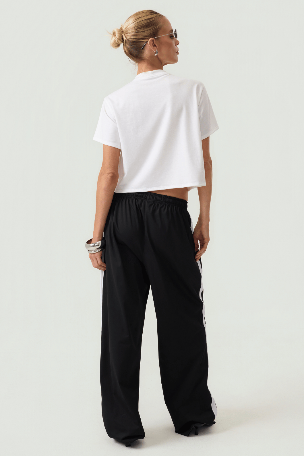 Melrose Social Club Oversized Tee White Eco-Certified