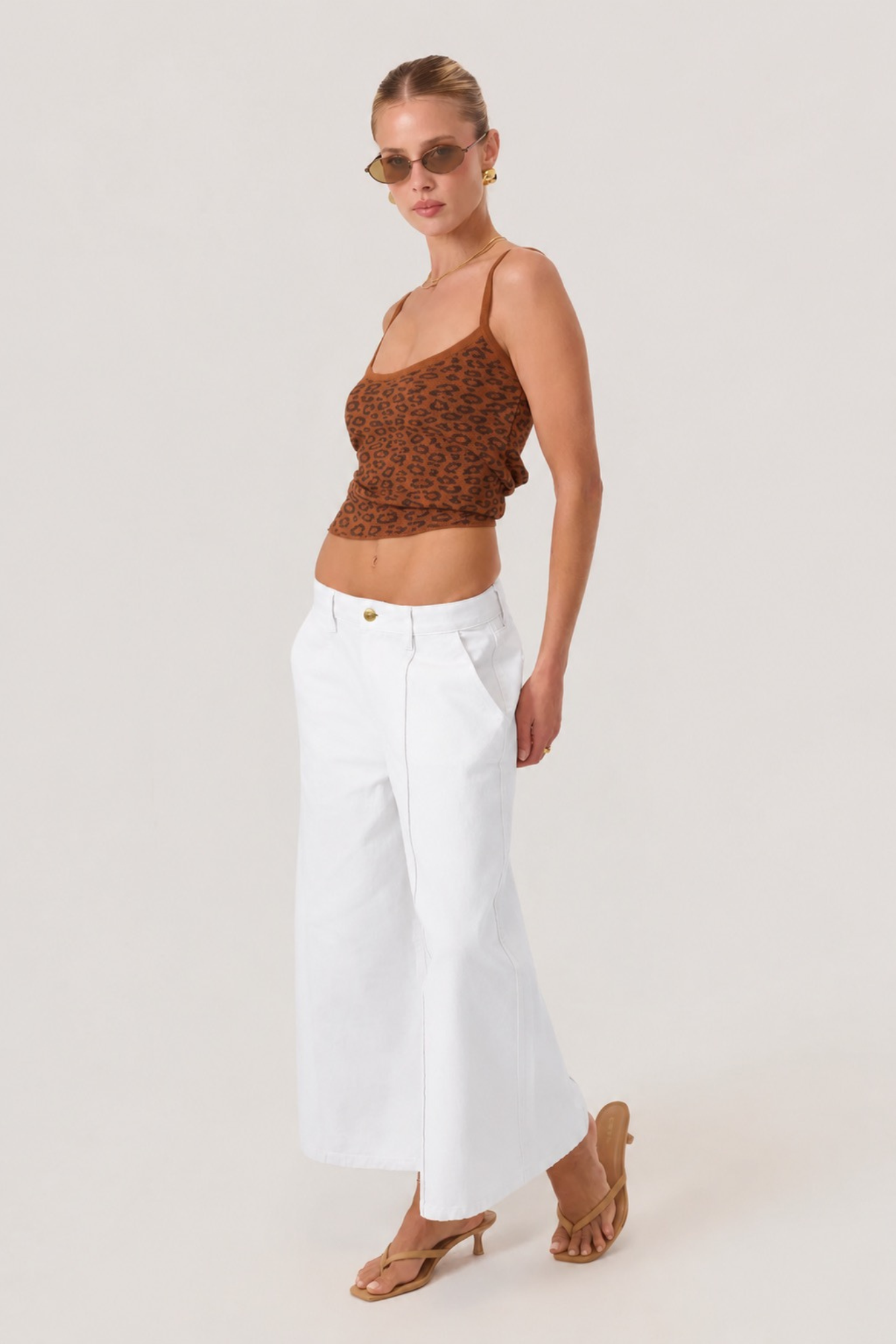 HYPEACH Denim Culottes White - Eco-Certified