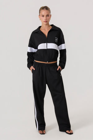Melrose Social Club Track Pants Black - Eco-Certified