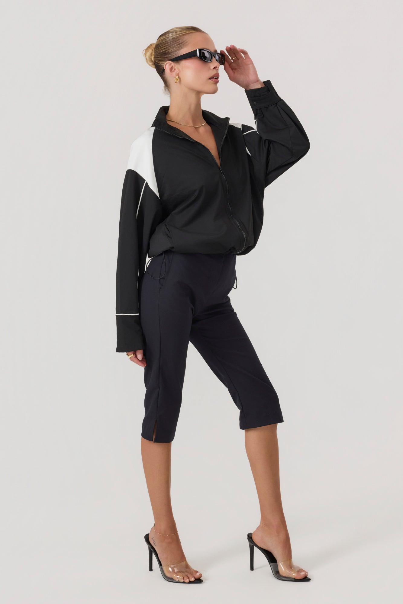 HYPEACH Capri Pants Black - Eco-Certified