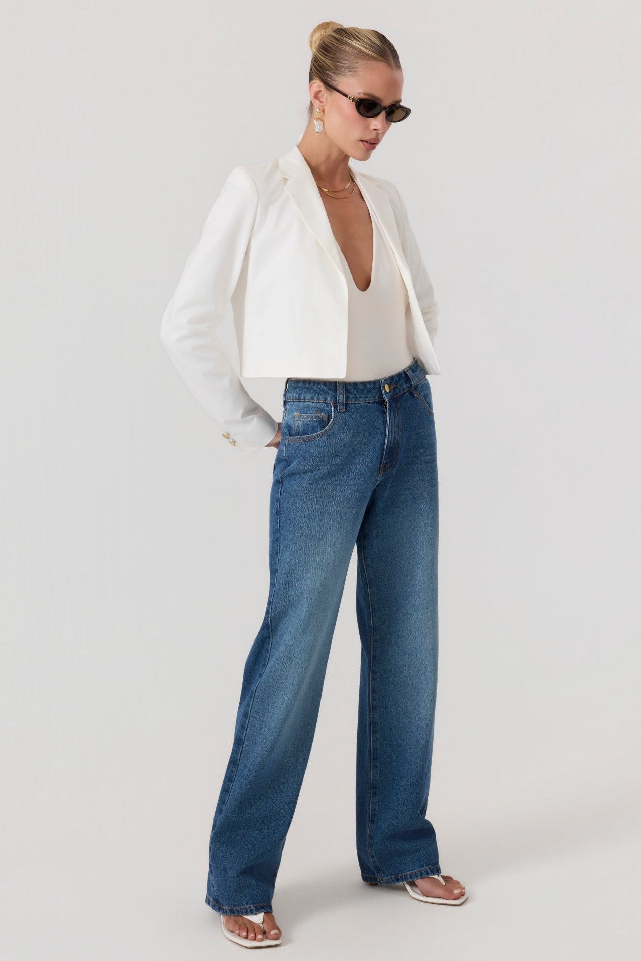 HYPEACH Straight Leg Denim Dark Wash Eco-Certified