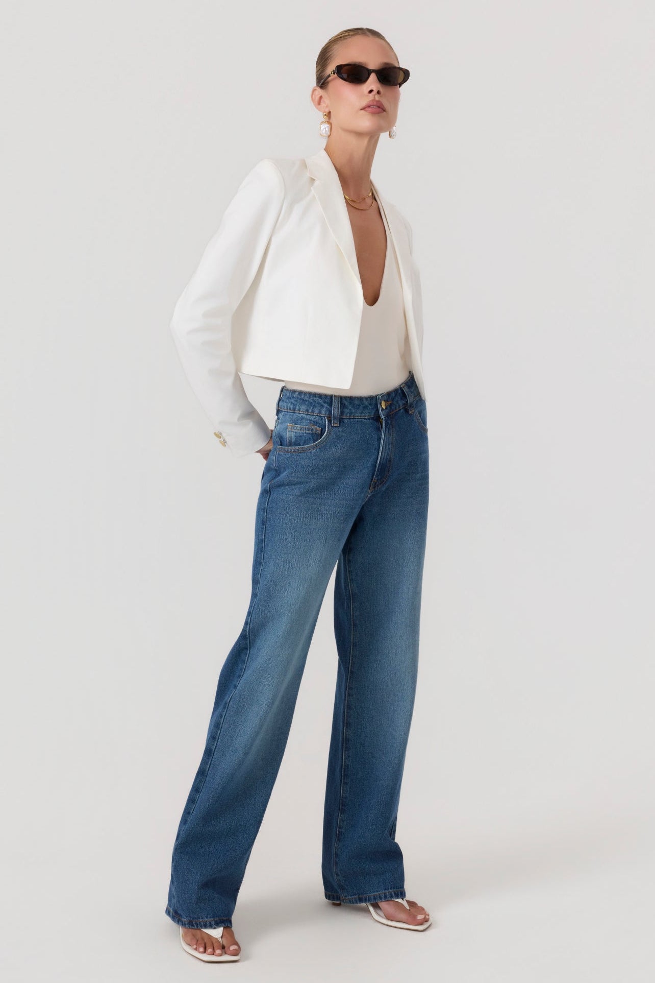 HYPEACH Straight Leg Denim Dark Wash Eco-Certified