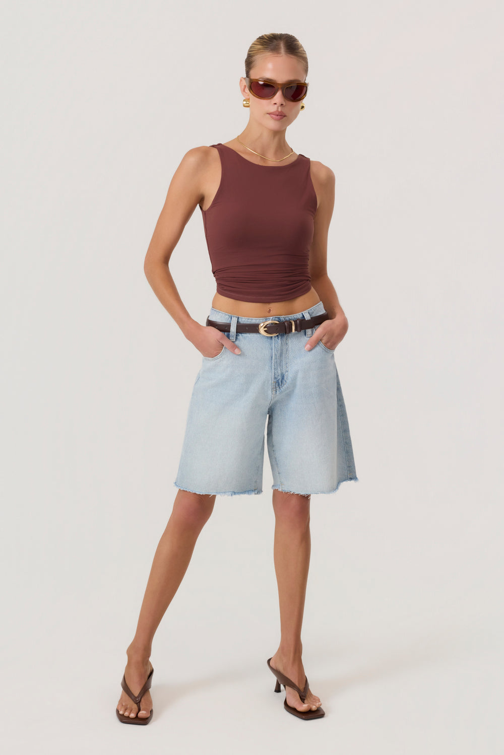 HYPEACH Denim Jorts Light Wash- Eco-Certified