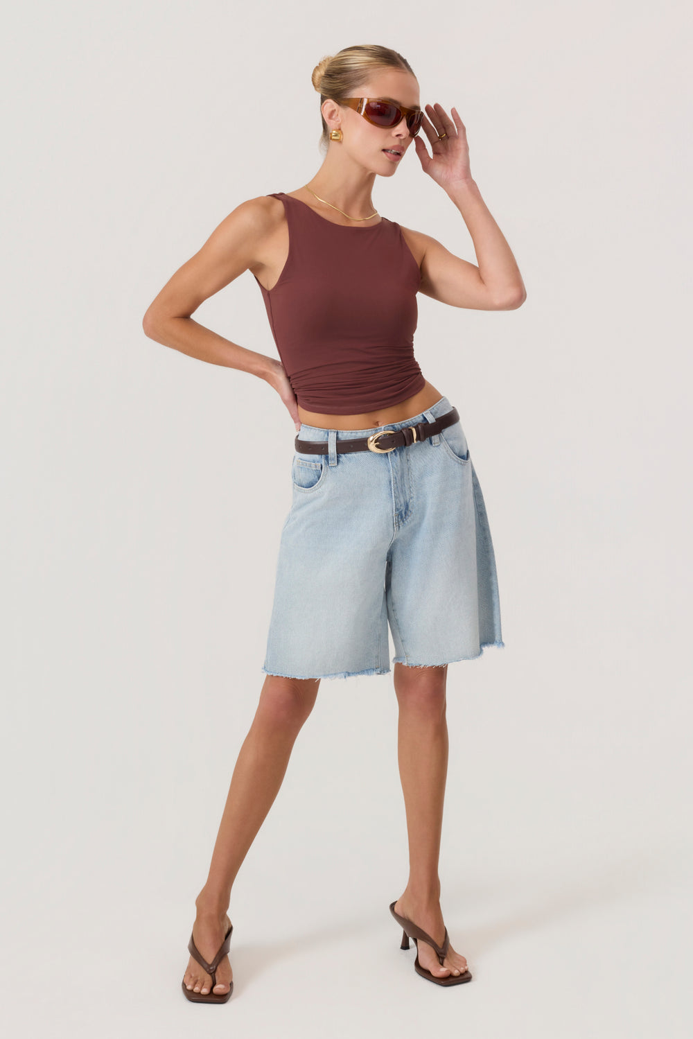 HYPEACH Denim Jorts Light Wash- Eco-Certified
