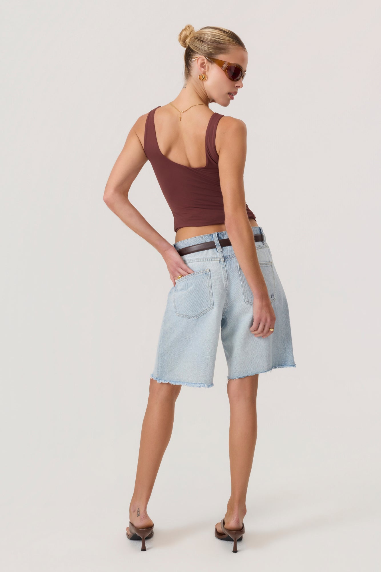 HYPEACH Denim Jorts Light Wash- Eco-Certified
