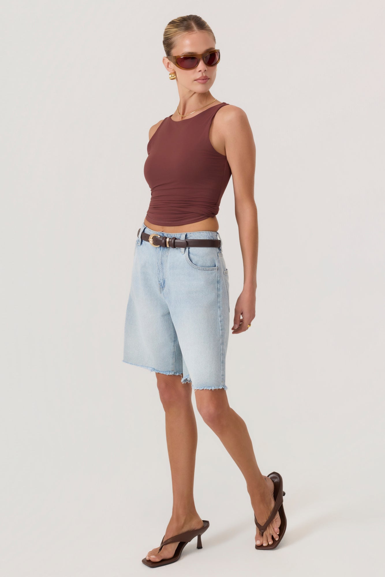 HYPEACH Denim Jorts Light Wash- Eco-Certified