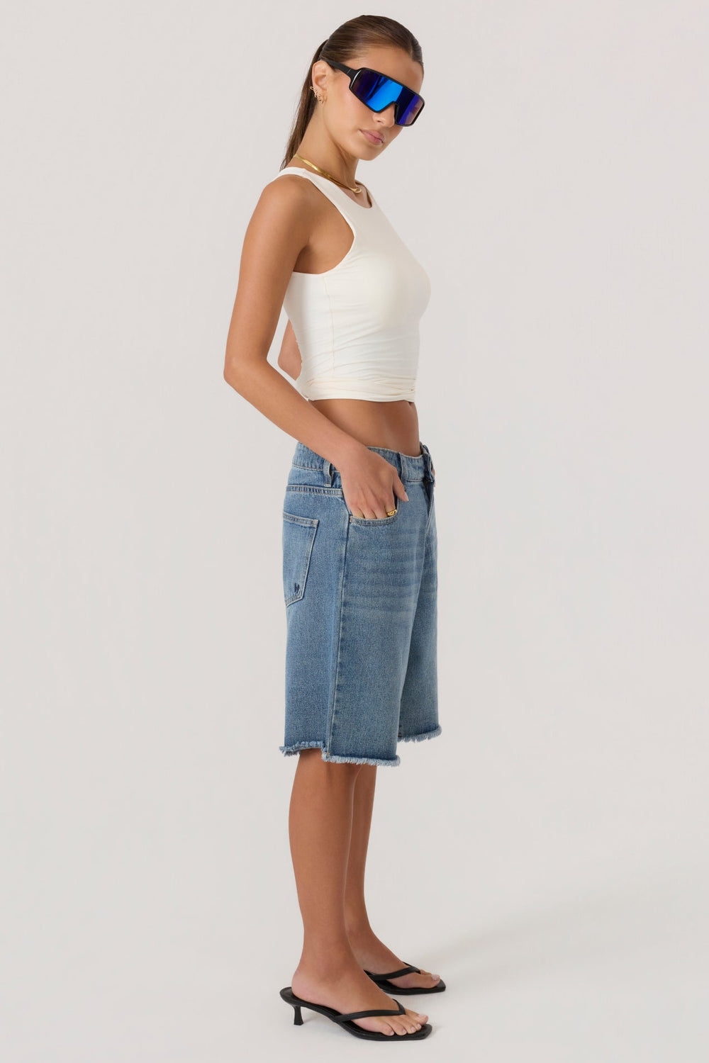 HYPEACH Denim Jorts Medium Wash- Eco-Certified