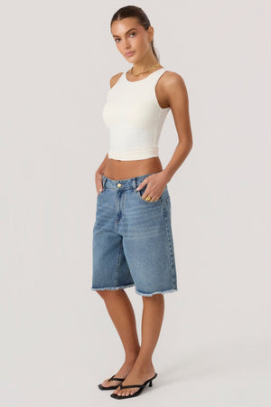 HYPEACH Denim Jorts Medium Wash- Eco-Certified