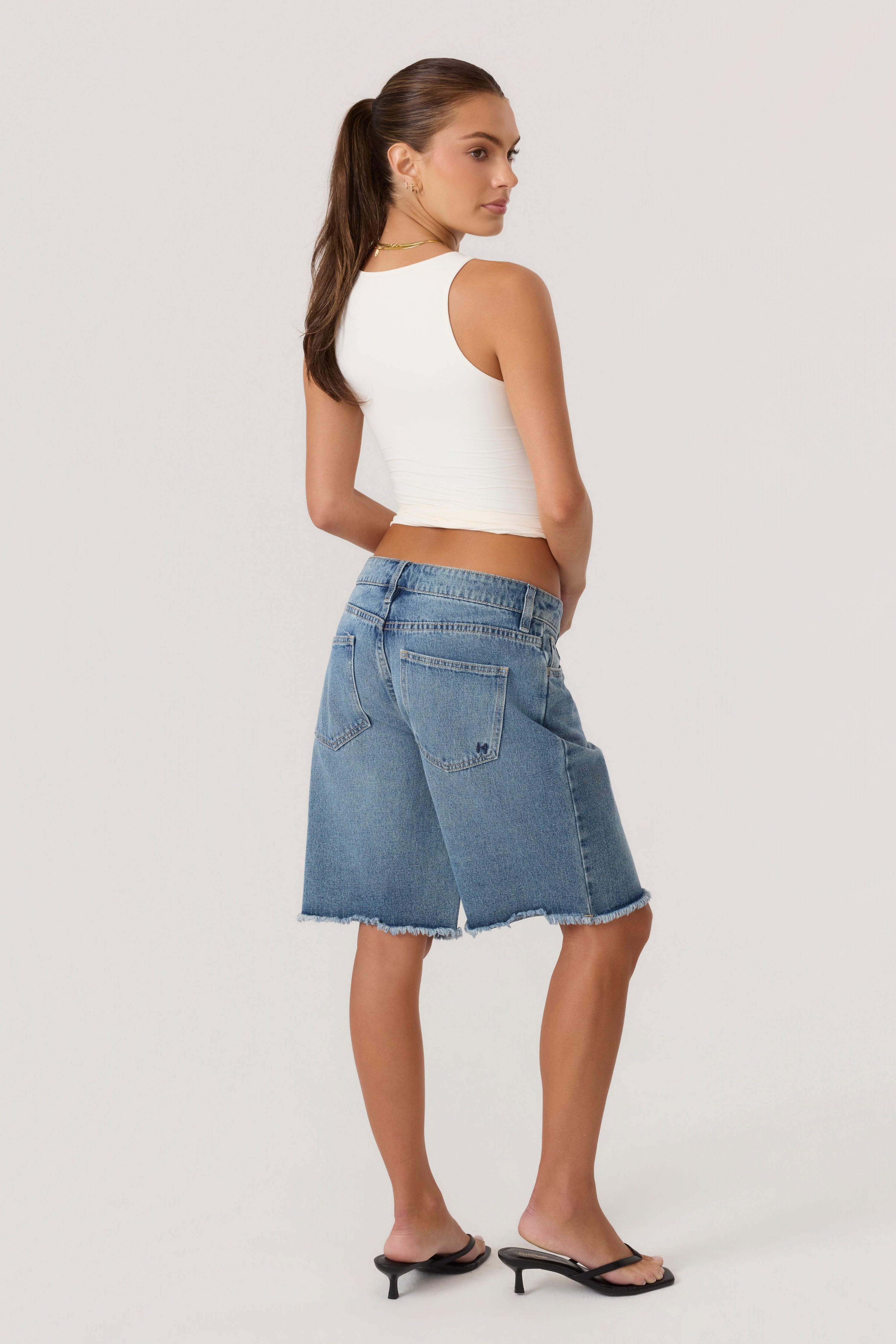 HYPEACH Denim Jorts Medium Wash- Eco-Certified