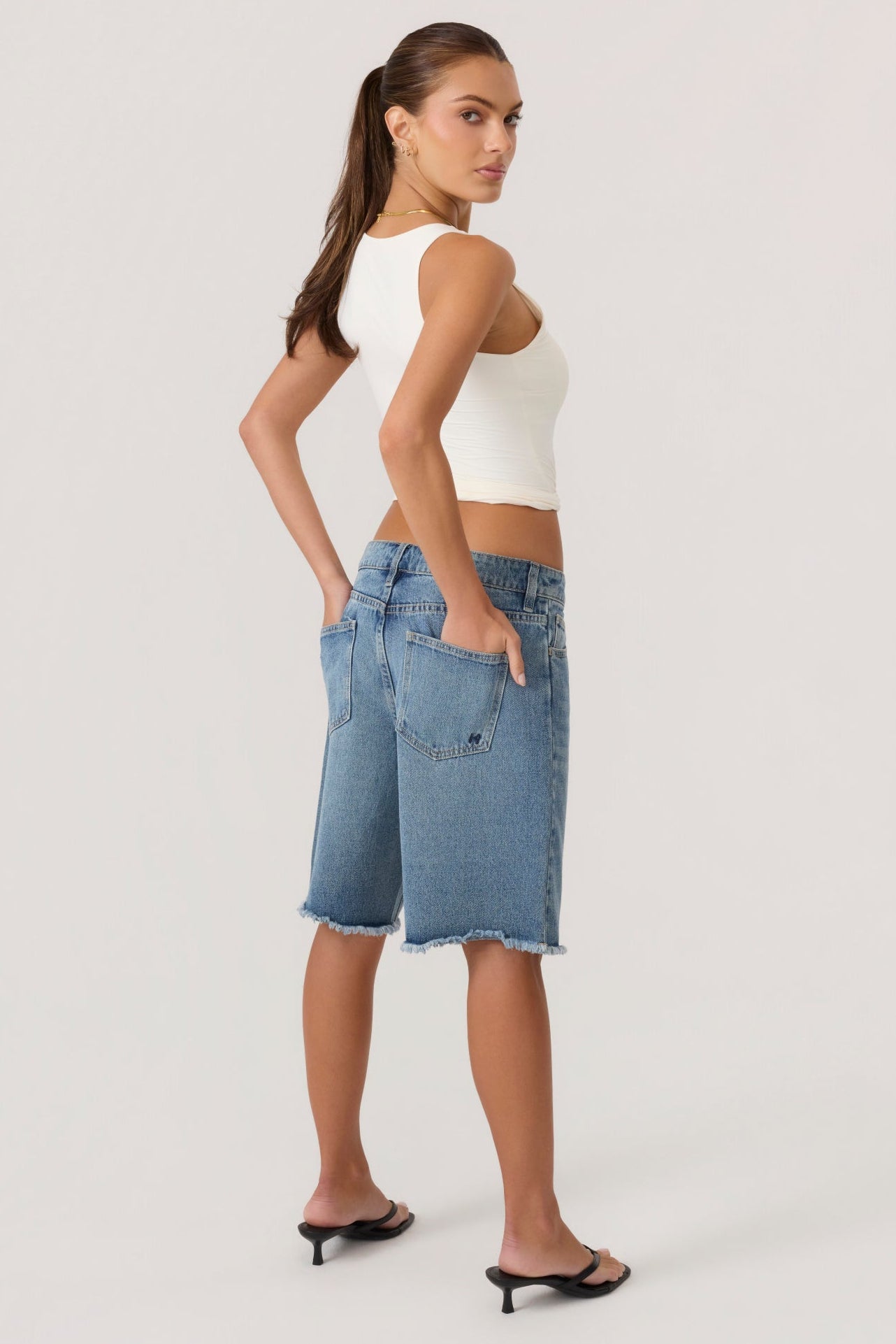 HYPEACH Denim Jorts Medium Wash- Eco-Certified