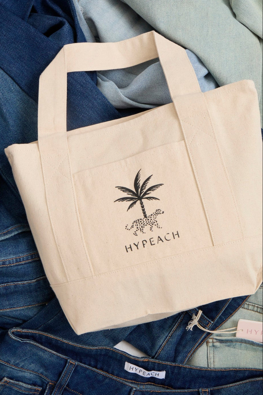 HYPEACH Mini Tote Bag Natural - Eco Certified