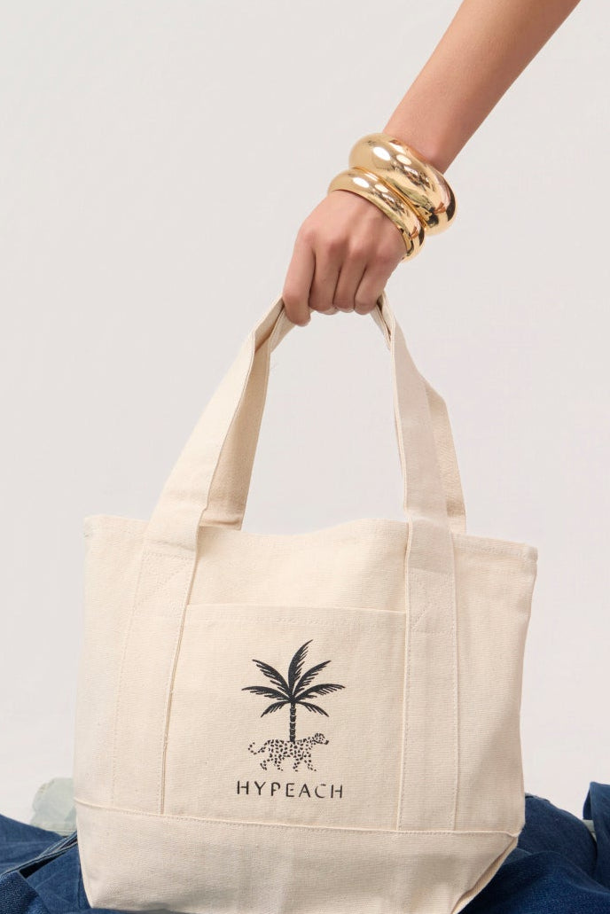 HYPEACH Mini Tote Bag Natural - Eco Certified