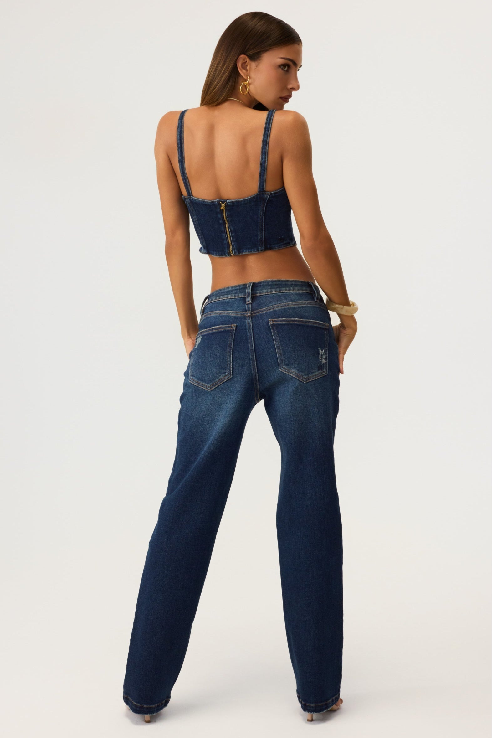 HYPEACH Straight Leg Denim Dark Wash- Eco-Certified