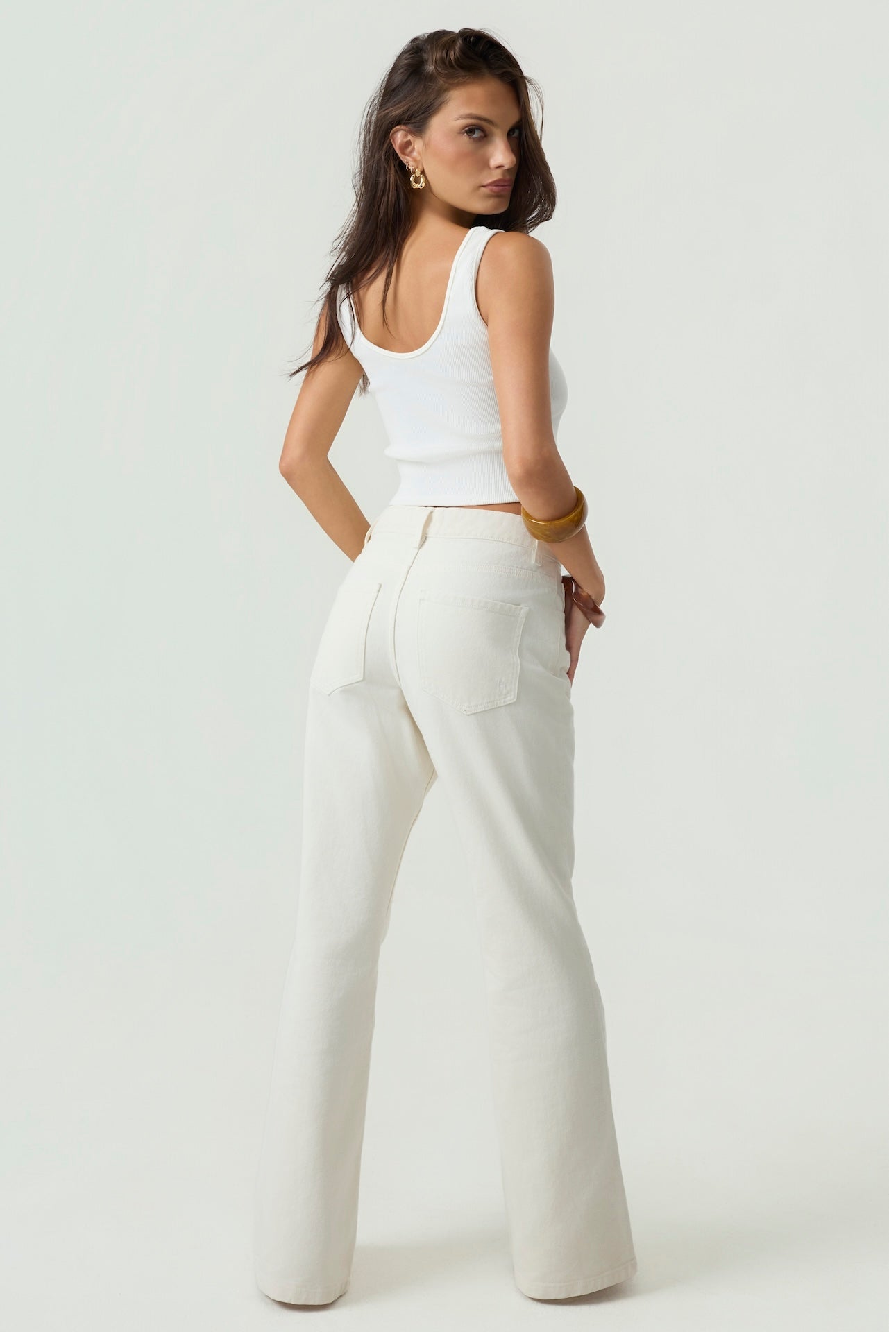 HYPEACH Flare Denim Ivory Eco-Certified