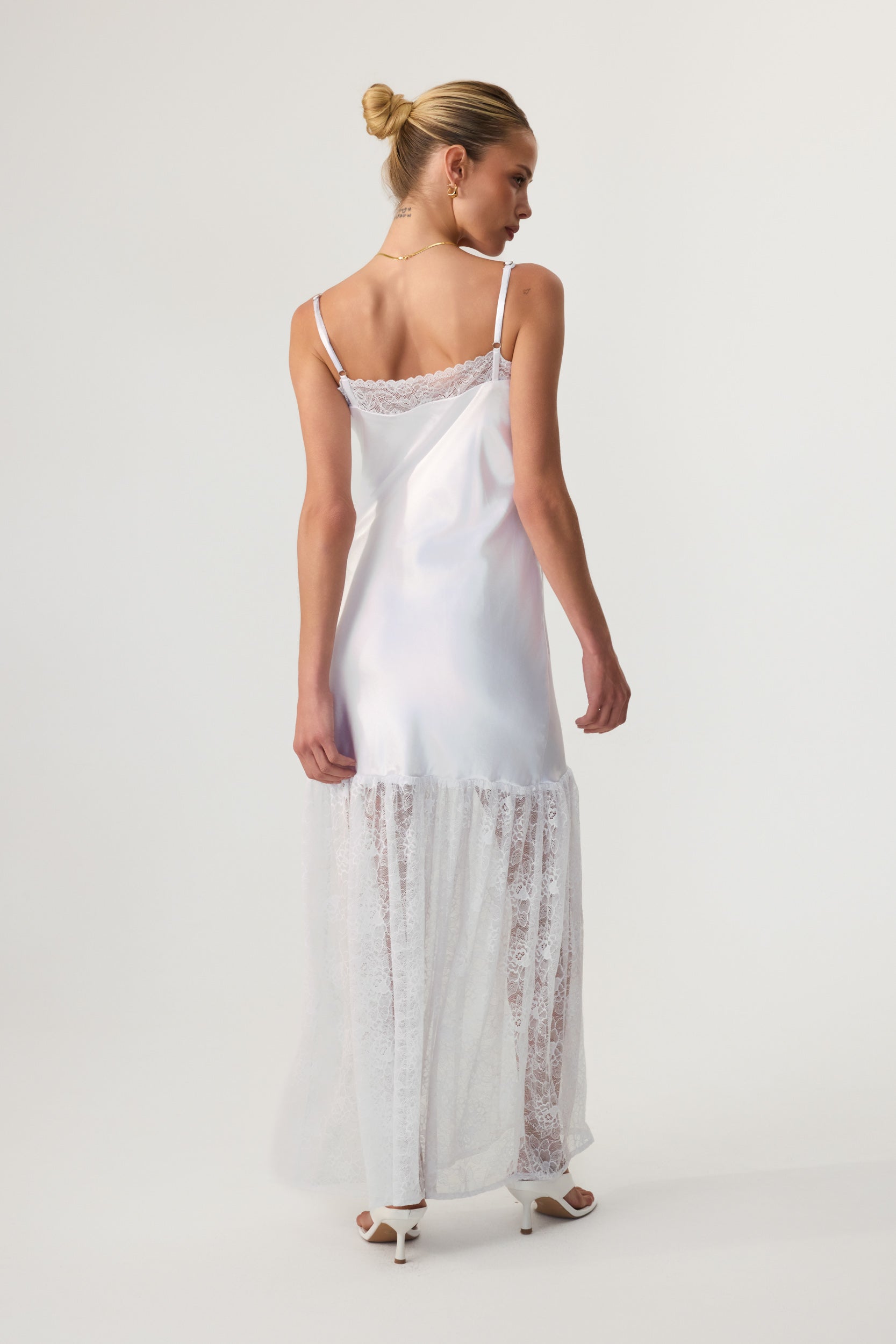 Catalina Maxi Dress White
