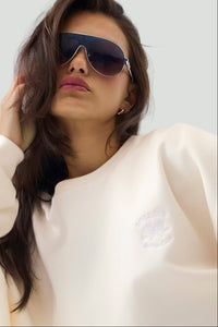 HYPEACH Melrose Social Club oversized fleece sweatshirt eco-certified