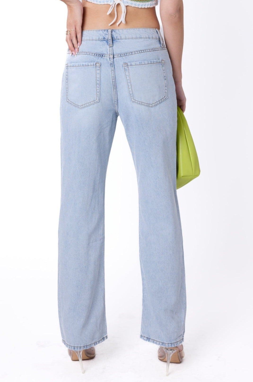 Vervet 90s Straight Leg Denim