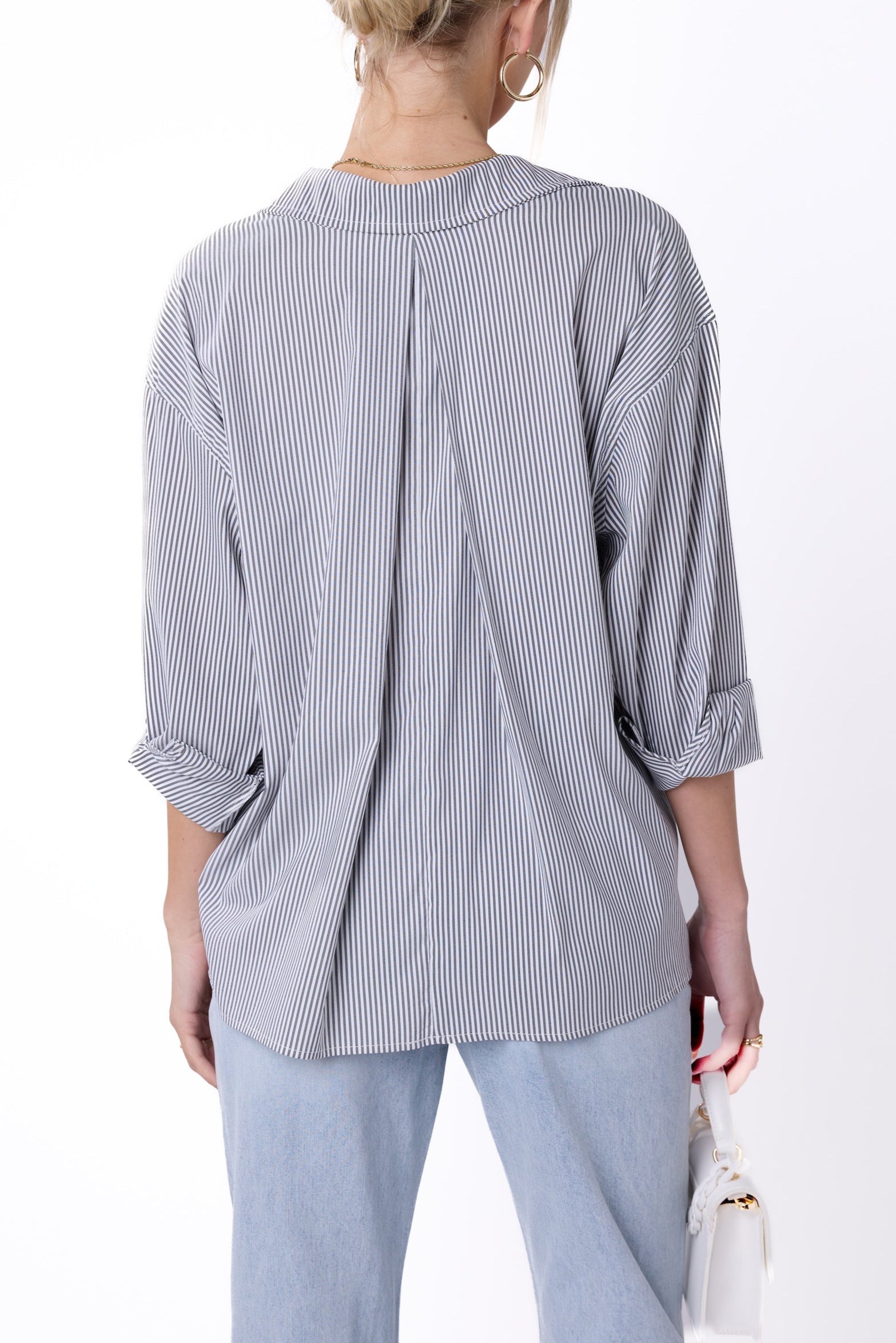 Classic Poplin Striped Shirt