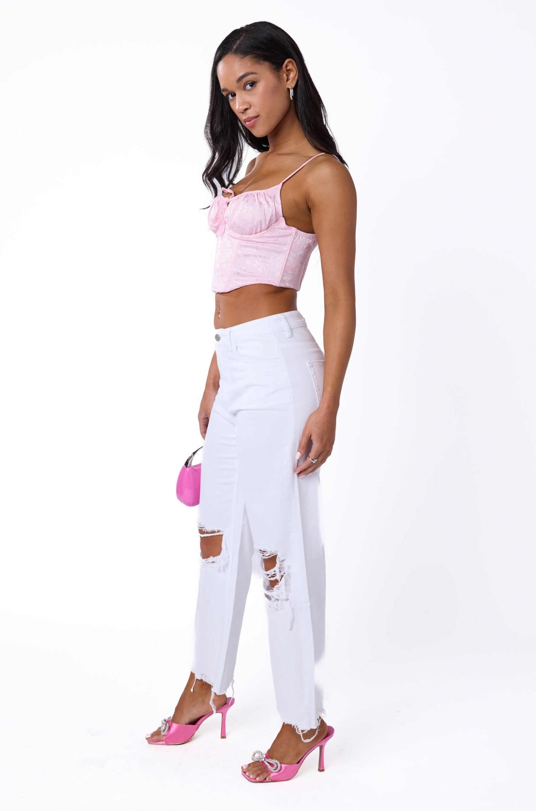 Made You Blush Corset Top