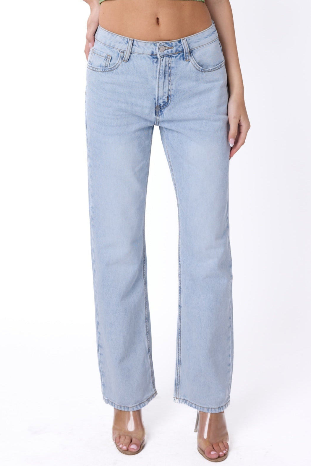 Vervet 90s Straight Leg Denim