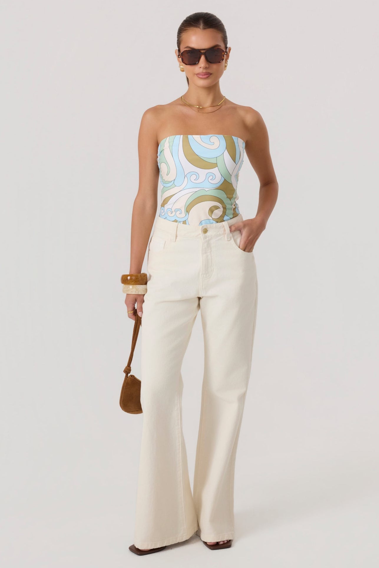 HYPEACH Flare Denim Ivory Eco-Certified