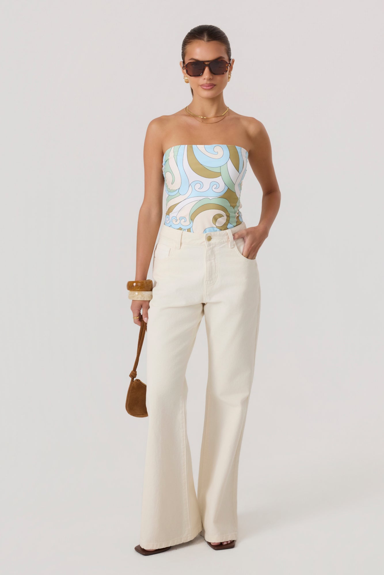 HYPEACH Flare Denim Ivory Eco-Certified