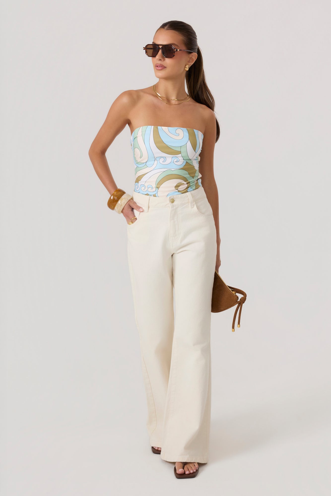 HYPEACH Flare Denim Ivory Eco-Certified