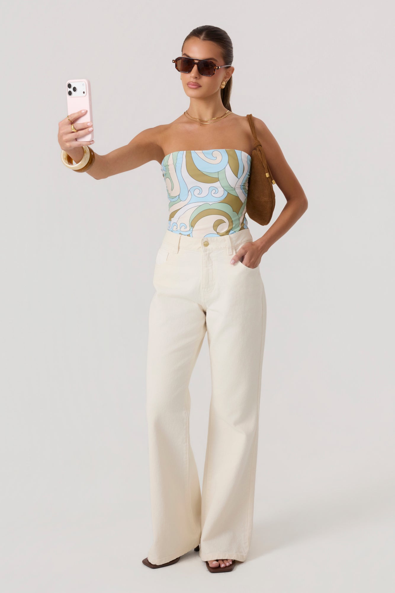 HYPEACH Flare Denim Ivory Eco-Certified