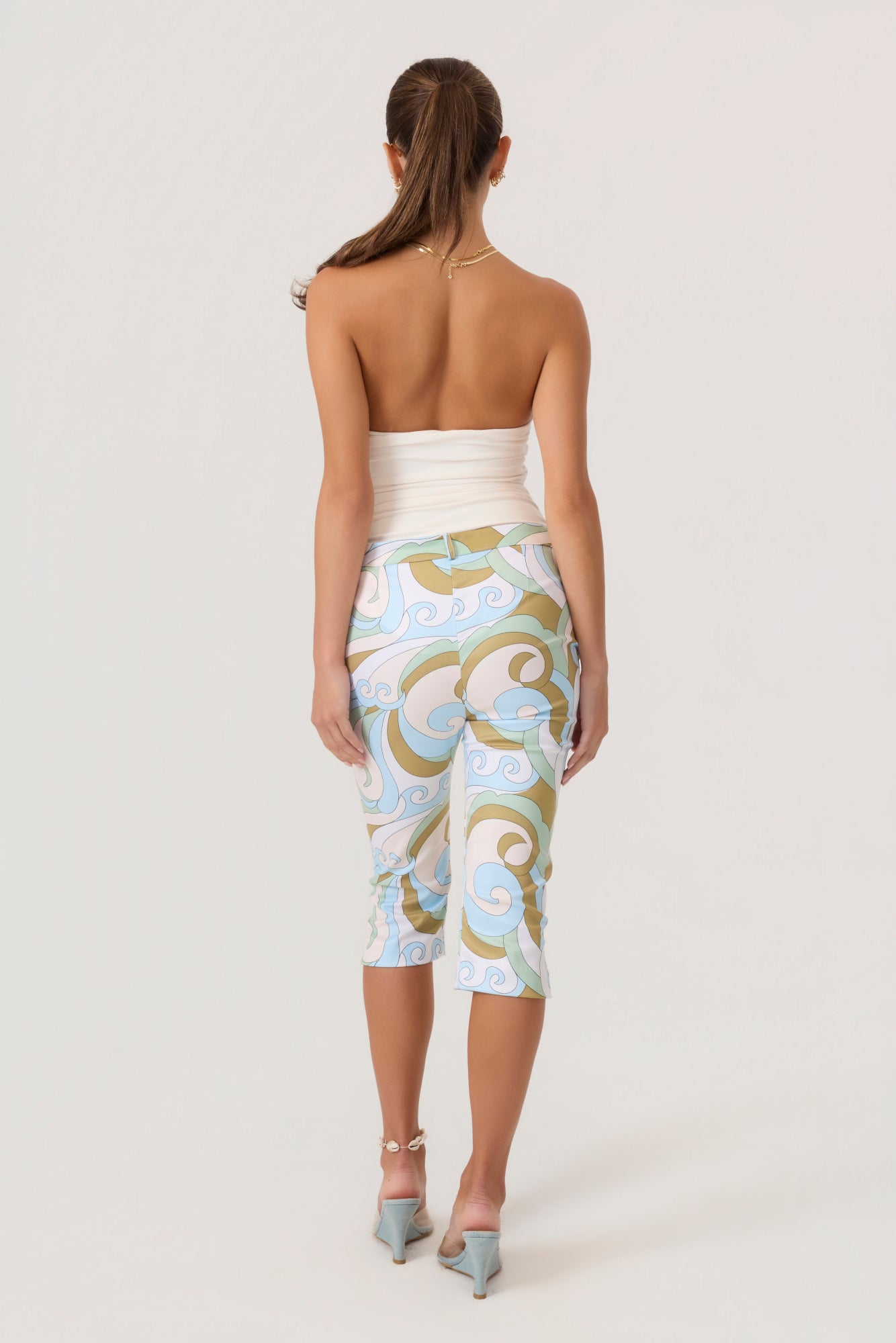 Laguna Capri Pants Multi - Eco-Certified