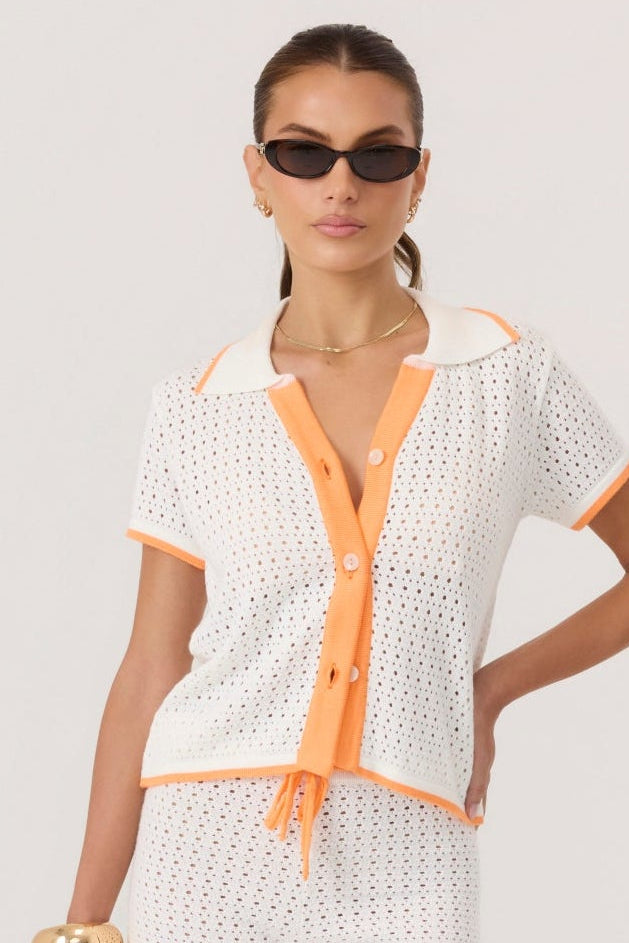 Newport Fitted Shirt Ivory - Eco-Certified