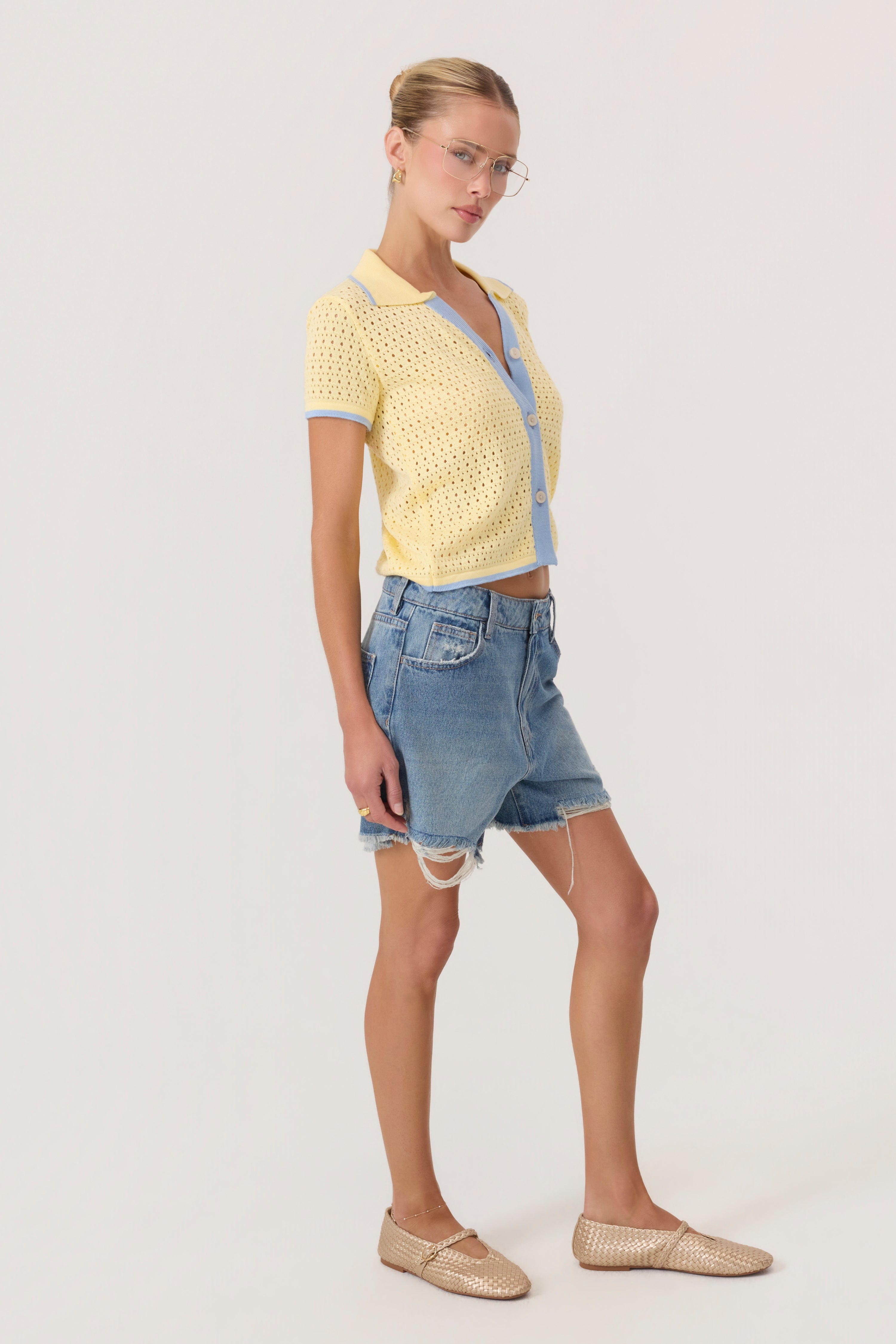 HYPEACH Denim Shorts Medium Wash- Eco-Certified