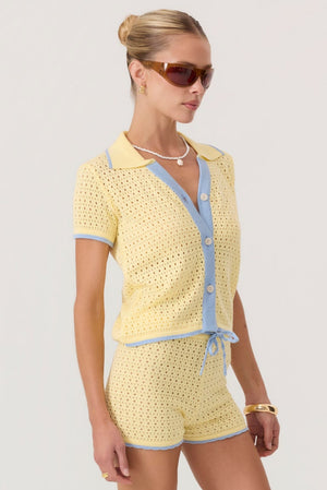 Newport Fitted Shirt Butter Yellow - Eco-Certified